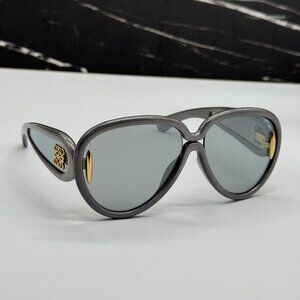 NEW LOEWE LW40132I 05X GRAY/BLUE UNISEX SUNGLASSES LOEWE